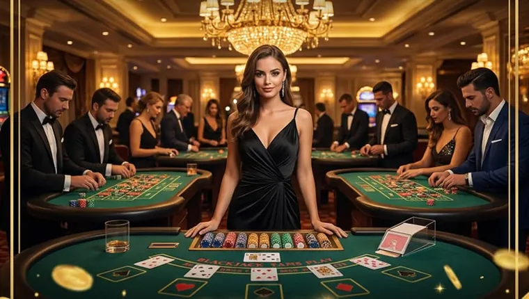 Exciting live game show host interacting with slotph players